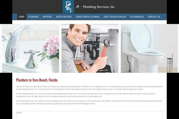 Valenti theme site design template sample