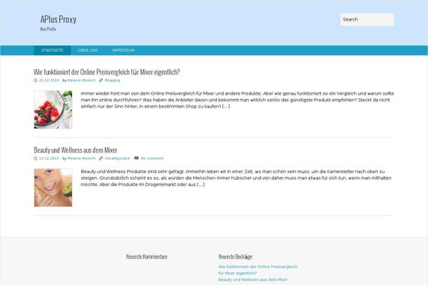 Exray theme site design template sample