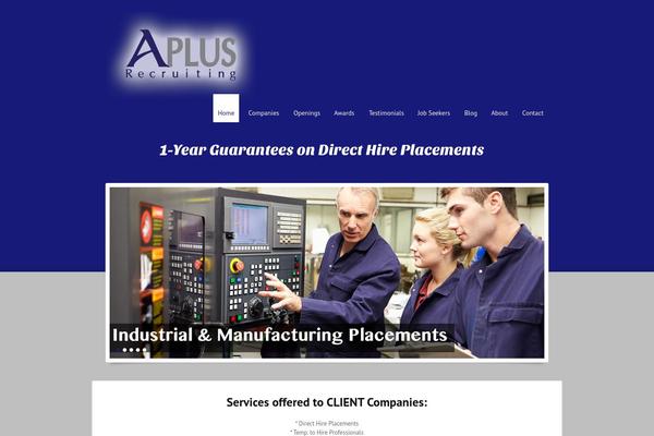 Apr theme site design template sample