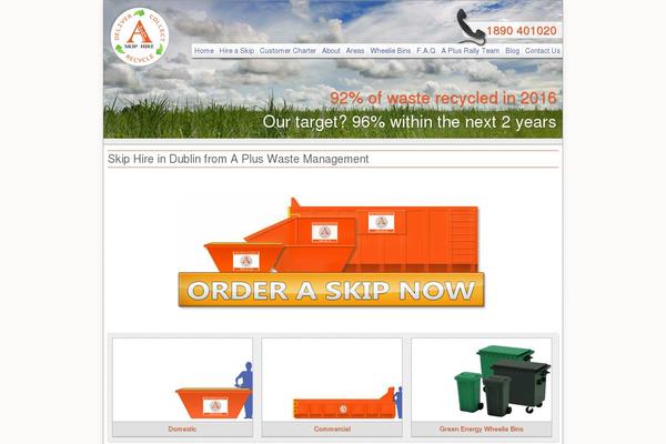 Aplus theme site design template sample
