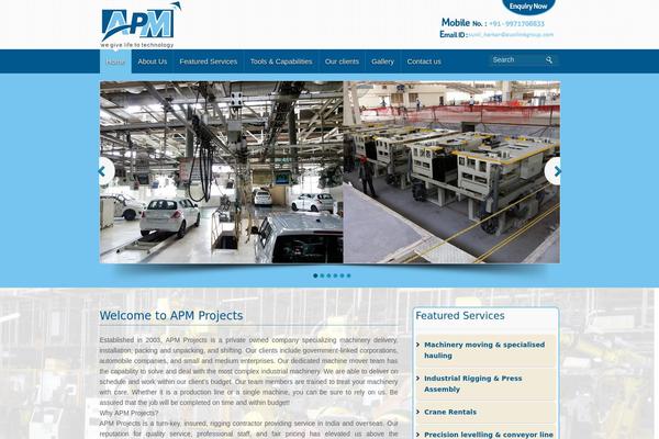 BizWay theme site design template sample