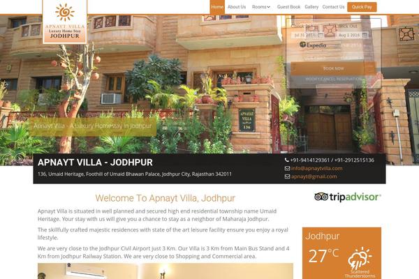 Duotive Three theme site design template sample