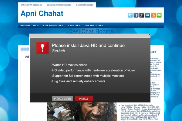 apnichahat.com site used Savarona