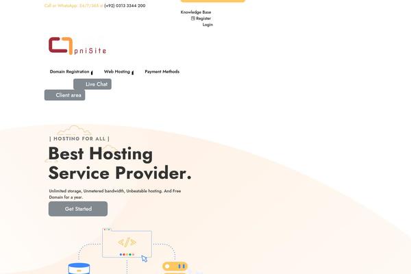 Site using Hostiko-domain-checker plugin