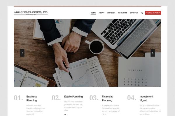 Wp-experts theme site design template sample