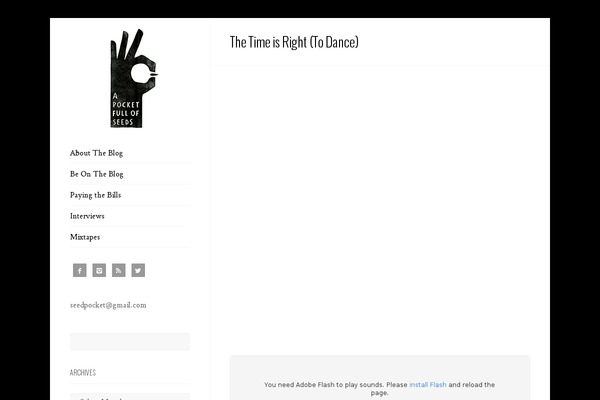 Cascade theme site design template sample
