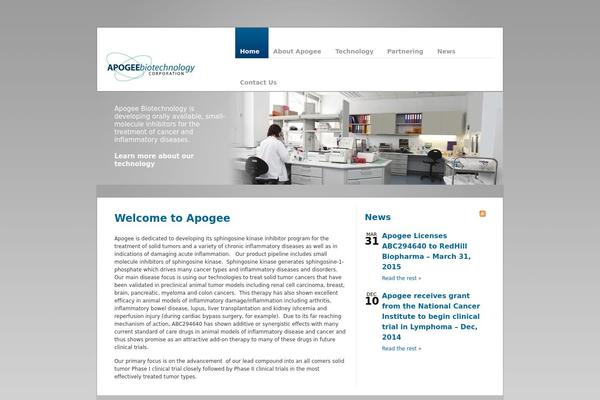 apogee-biotech.com site used Suitandtie