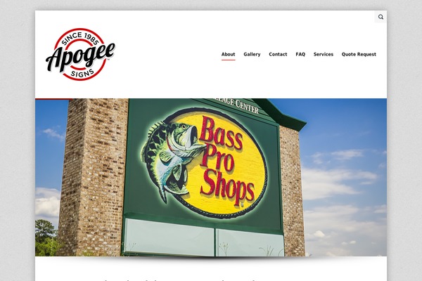 apogeesigns.com site used IMPACT