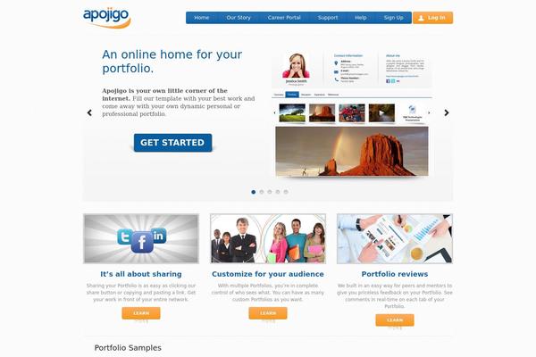 Cocoon-master theme site design template sample
