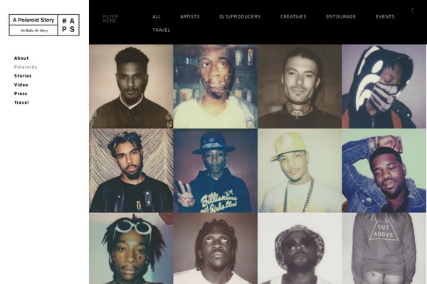 Ink theme site design template sample