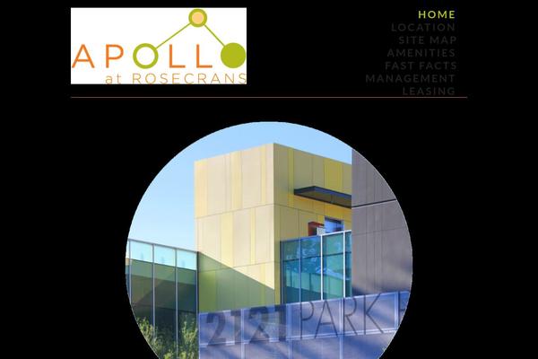 Apollo theme site design template sample