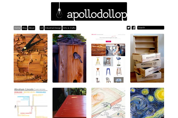 Grid Theme Responsive theme site design template sample