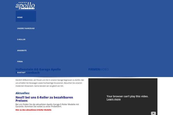 Site using Automotive plugin