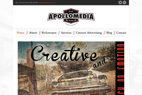 Hipster theme site design template sample