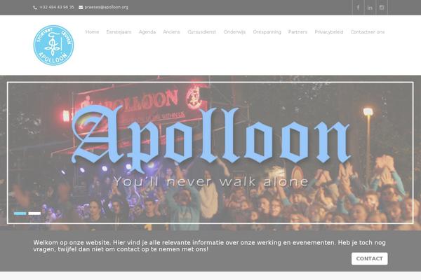 Corporate Lite theme site design template sample