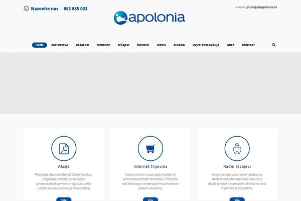 Dentalux theme site design template sample