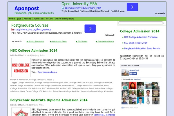 aponpost.com site used Color Magazine