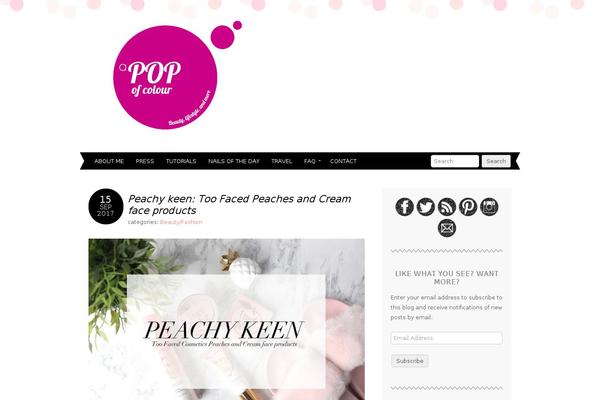 Adelle theme site design template sample