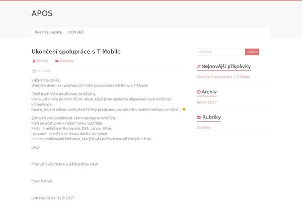 Eighties theme site design template sample