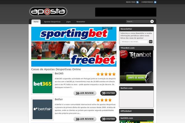 aposta.pt site used Reviewthemev2