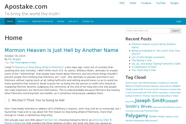 Roots theme site design template sample