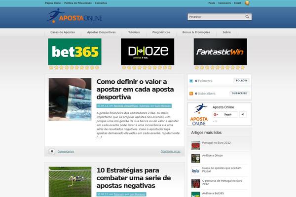 Convergence theme site design template sample
