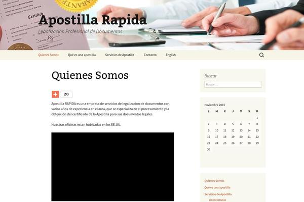 Twenty Thirteen theme site design template sample