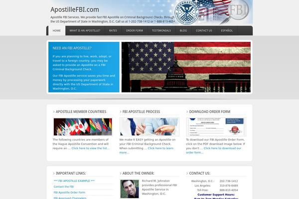 Enterprise theme site design template sample