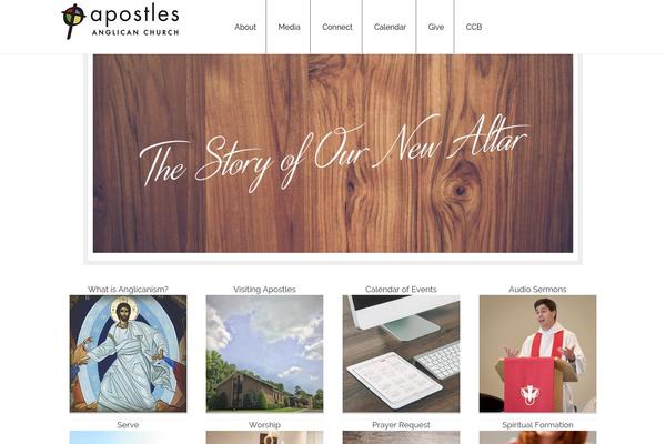apostlesonline.org site used Minimum Pro