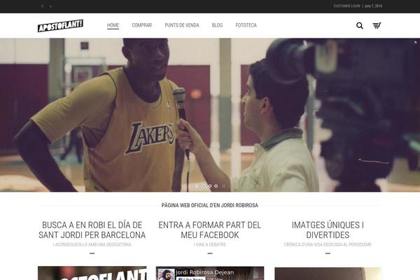 Aurum theme site design template sample