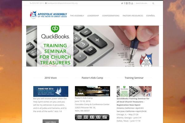 Invicta theme site design template sample