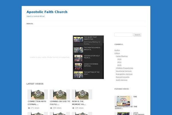 Site using TemplatesNext ToolKit plugin