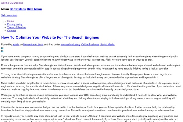 Gravit theme site design template sample