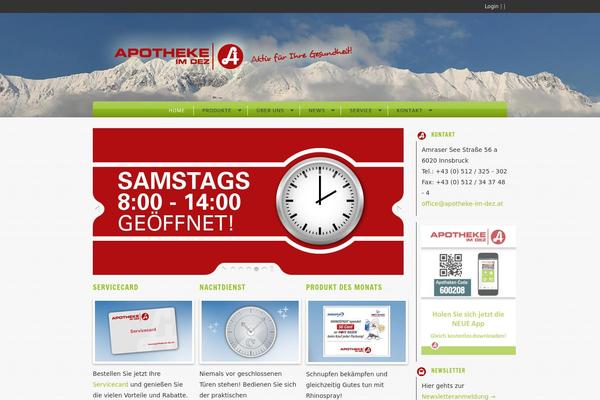 Maya theme site design template sample