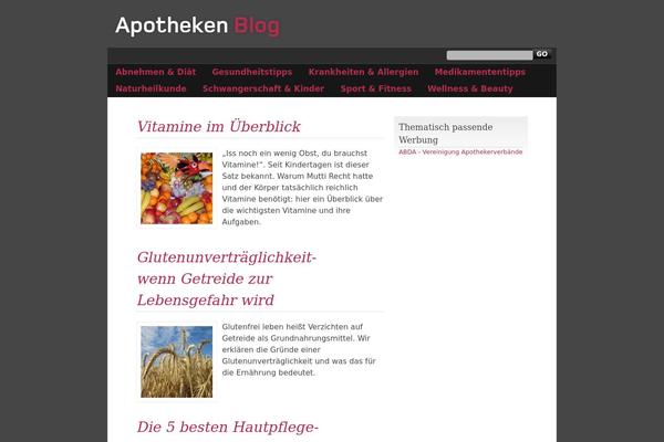 apotheken-blog.com site used Ashford