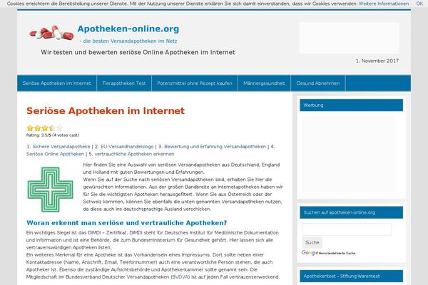 Smartline theme site design template sample