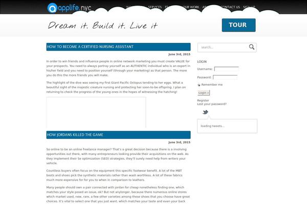 Cleanspace theme site design template sample