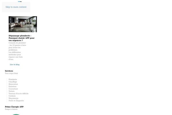 Wpserveur theme site design template sample