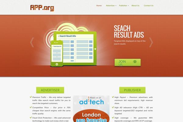 Optima theme site design template sample