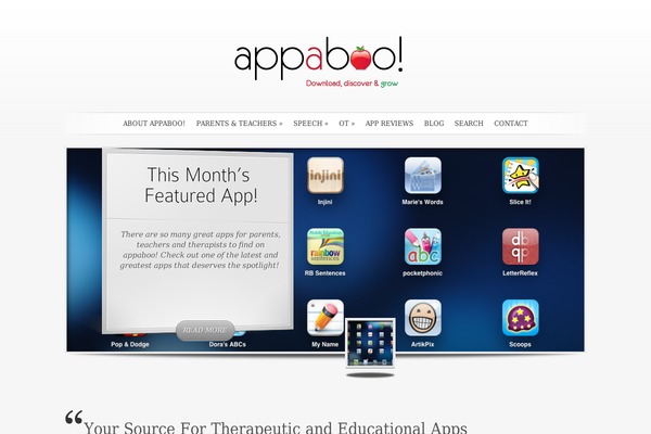 SimplePress theme site design template sample