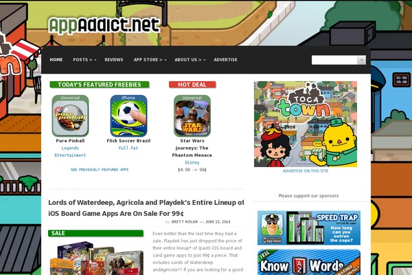 Newspaper Child theme site design template sample