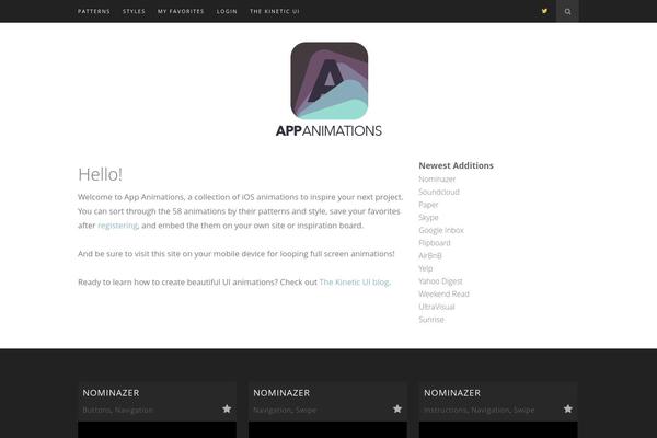 Site using App Store Assistant plugin