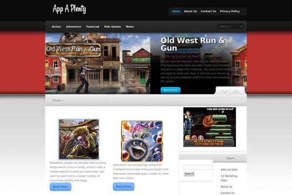 TheSource theme site design template sample