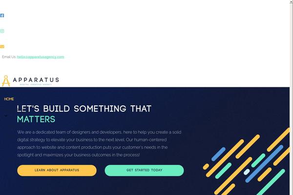 apparatusagency.com site used Apparatus