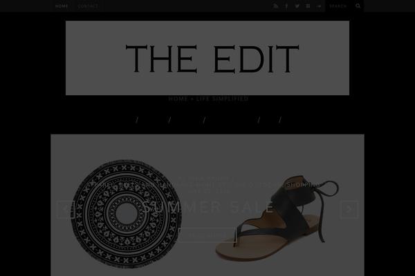 Simplemag theme site design template sample