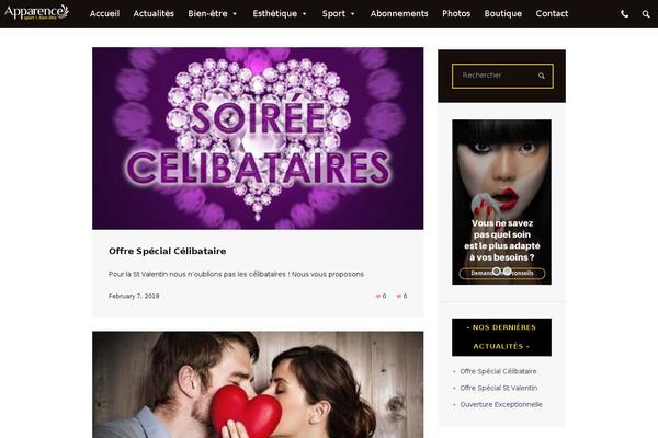 Beautyou theme site design template sample