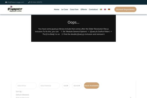 appartamentiflipper.com site used Panola