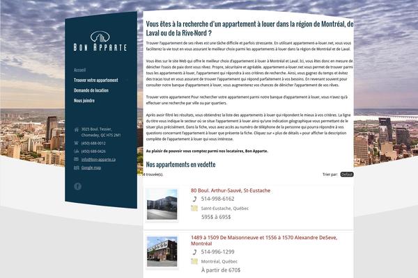 appartement-a-louer.net site used RT-Theme 15