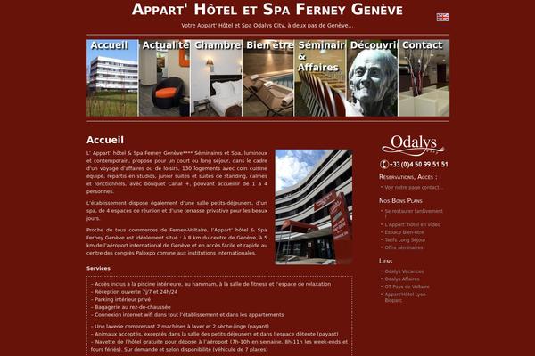 Sliding Door theme site design template sample