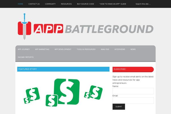 Site using WP Email Capture plugin
